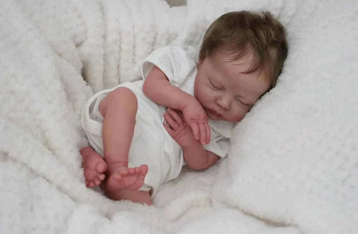 18 Inch Lifelike Reborn Baby Doll | Realistic Soft Cloth Reborn Doll ...